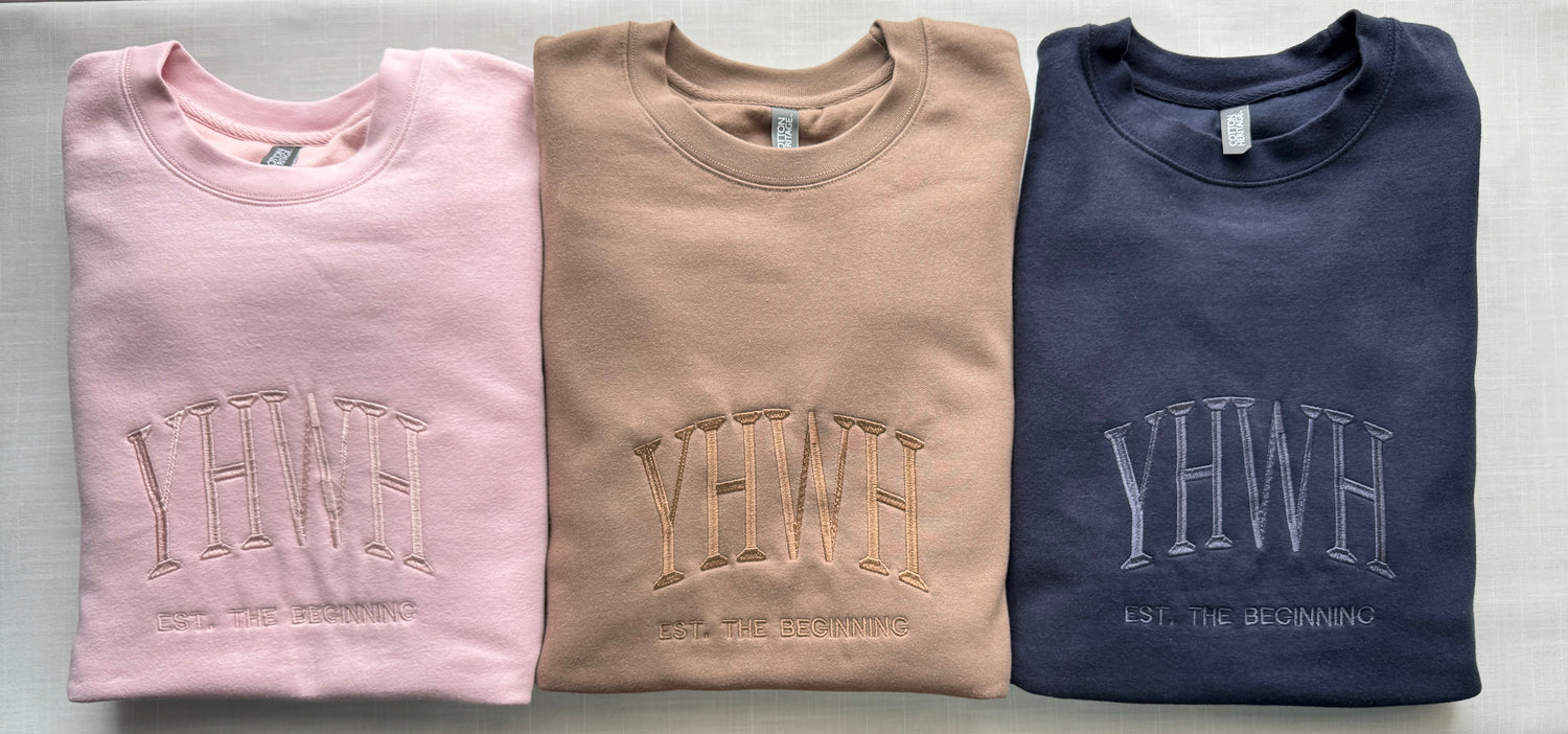 Embroidered Sweatshirts