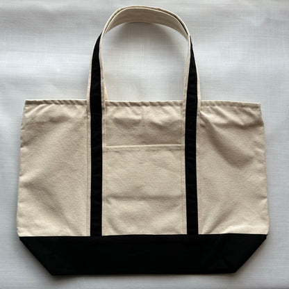 The Fruit of the Spirit Cherry Embroidered Tote Bag | Galatians 5:22-23